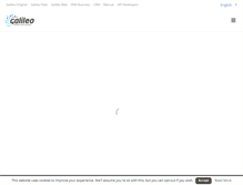 Tablet Screenshot of galileo-europe.com